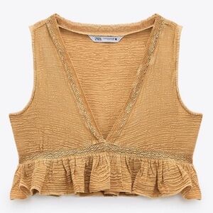Zara Ruffle Top